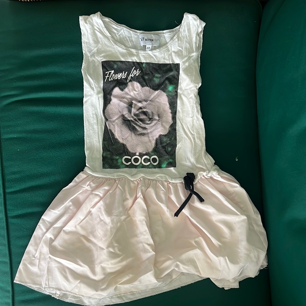children’s dress. la vie jet setter. size 4/5
